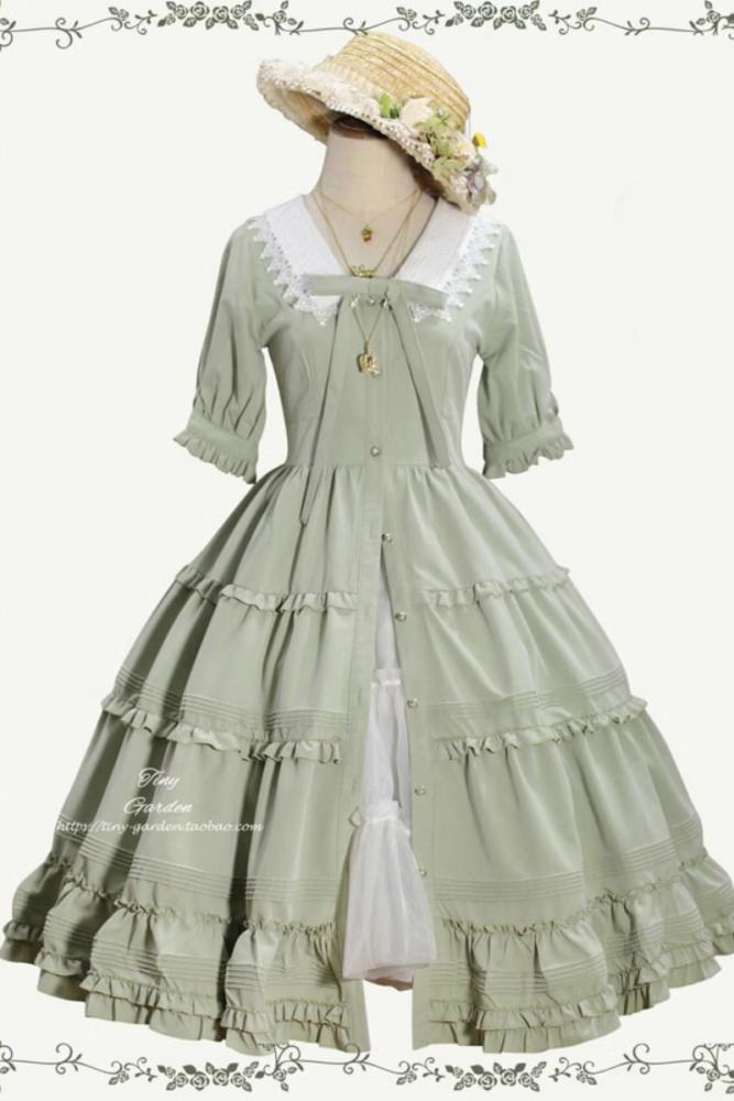Lessia Front Open Classic Lolita Dress
