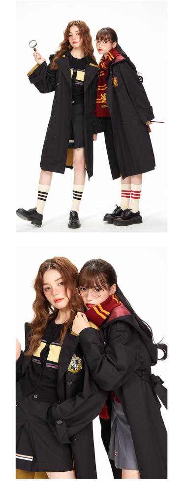 Kyouko & Harry Potter Co-signed JK Uniform Coat Harry Potter Cloak