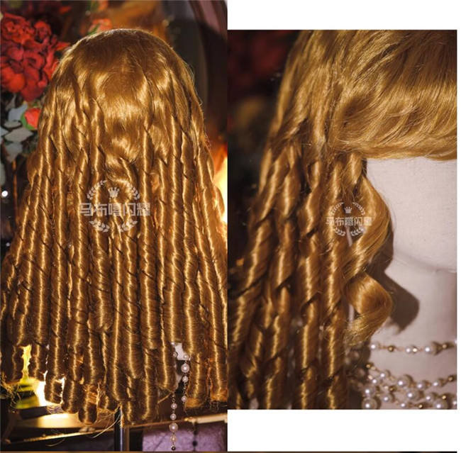 Gorgeous Vintage Roman Curls Lolita Wigs