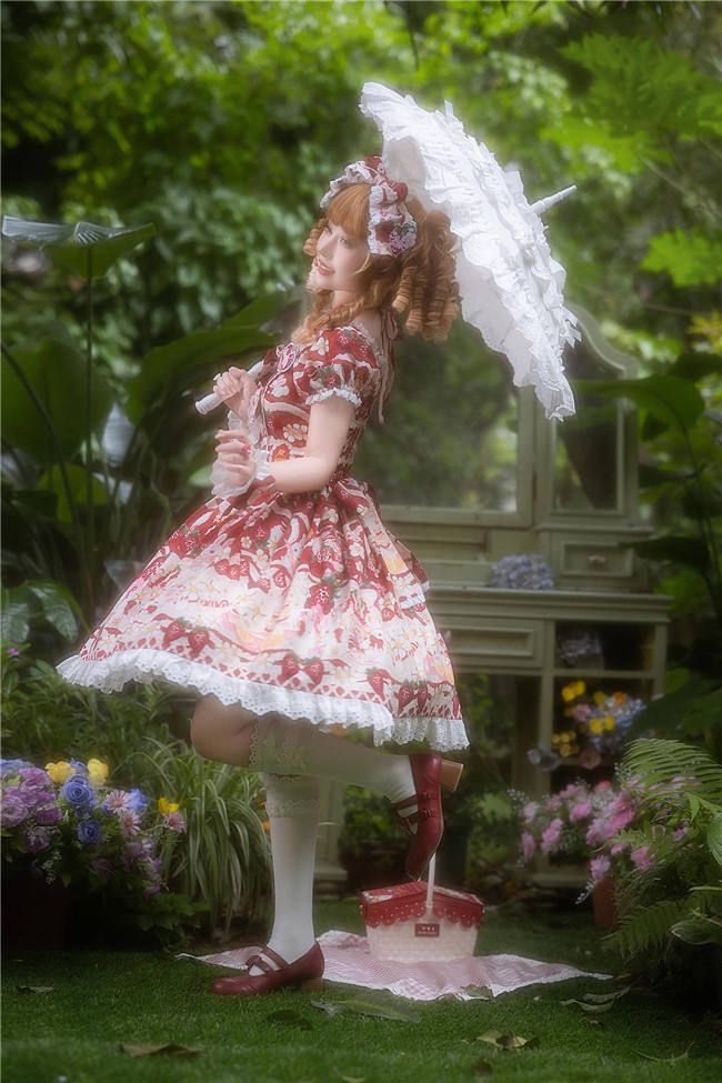 Nnstar Lenberry Bunny Sweet Lolita Dress and Headdress
