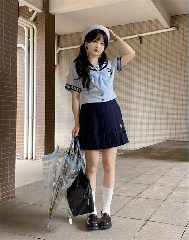 Kyouko Clear Sky Summer Blue Sailor Uniform