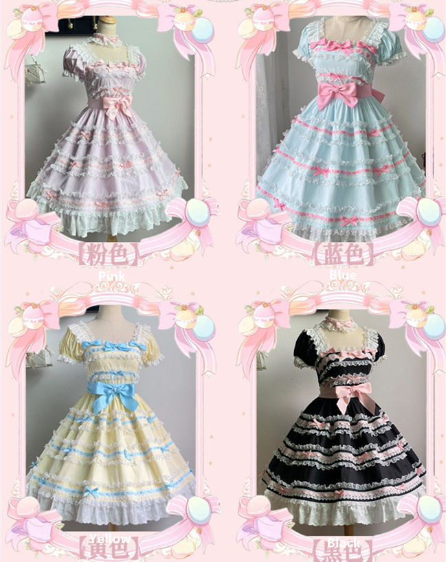 Love Ice Cream Summer Plus Size Lolita Dress
