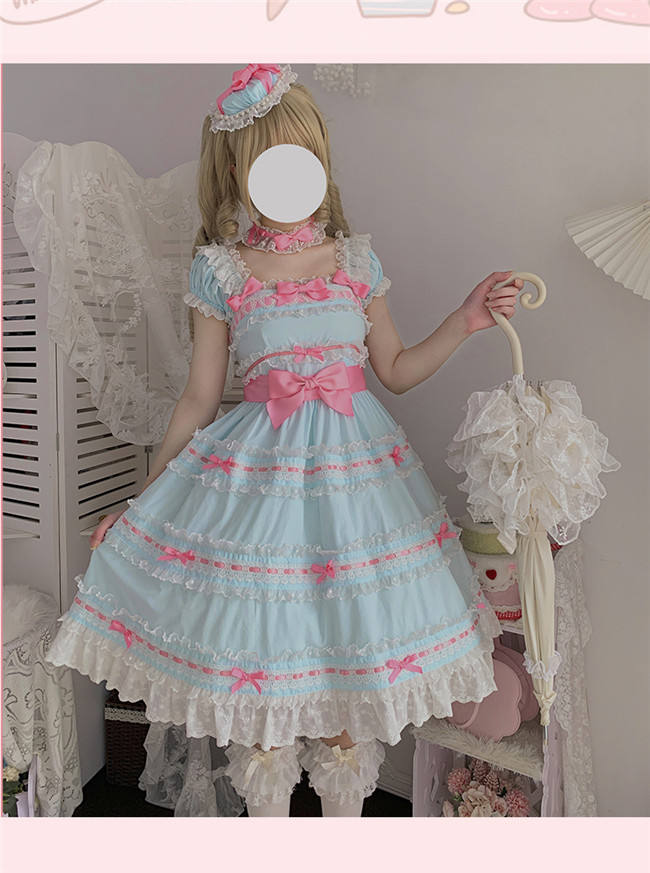 Love Ice Cream Summer Plus Size Lolita Dress