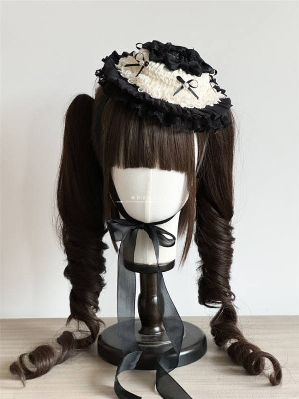 Handmade Lace Cake Hat 2 Wear Ways