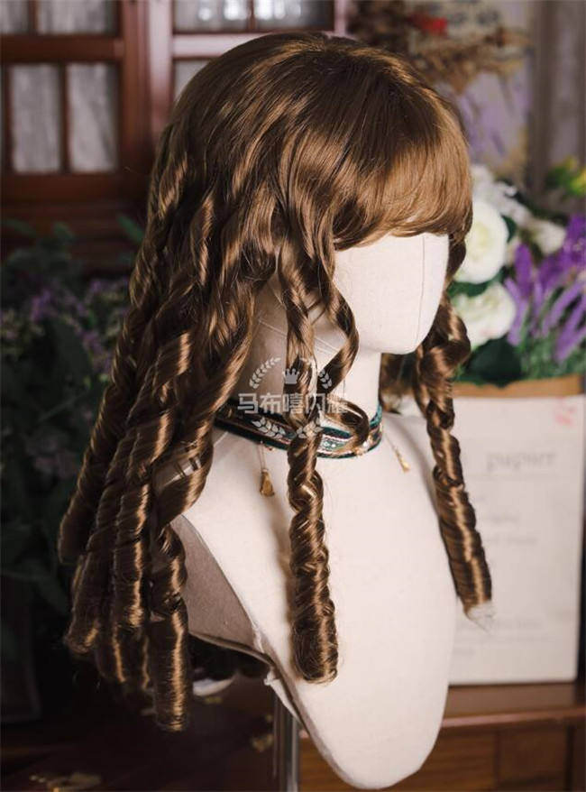 Gorgeous Vintage Roman Curls Lolita Wigs