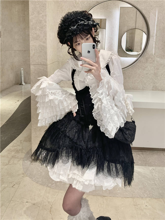 Cannelés Lace Hime Sleeves Lolita Blouse