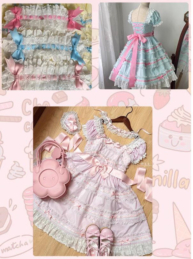 Love Ice Cream Summer Plus Size Lolita Dress