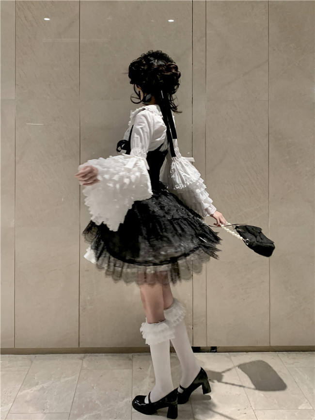 Cannelés Lace Hime Sleeves Lolita Blouse
