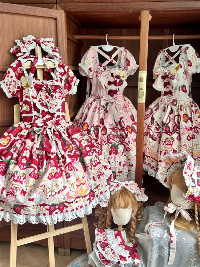 Nnstar Lenberry Bunny Sweet Lolita Dress and Headdress