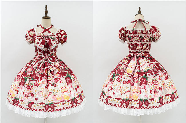 Nnstar Lenberry Bunny Sweet Lolita Dress and Headdress