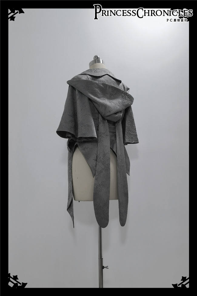 Princess Chronicles Gray Ouji Fashion Blouse, Vest, Pants and Coat