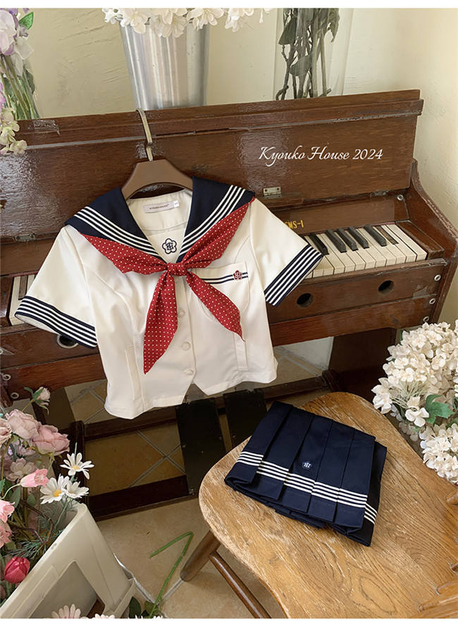 Kyouko White Navy Summer Sailor Uniform