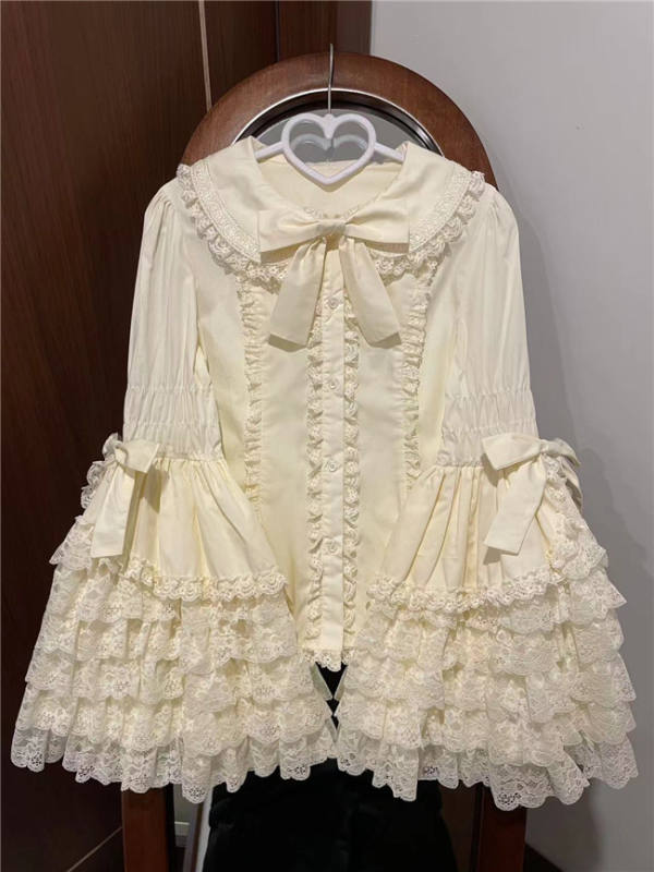 Cannelés Lace Hime Sleeves Lolita Blouse
