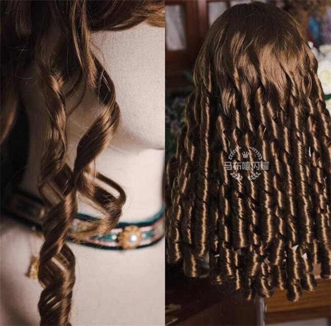 Gorgeous Vintage Roman Curls Lolita Wigs