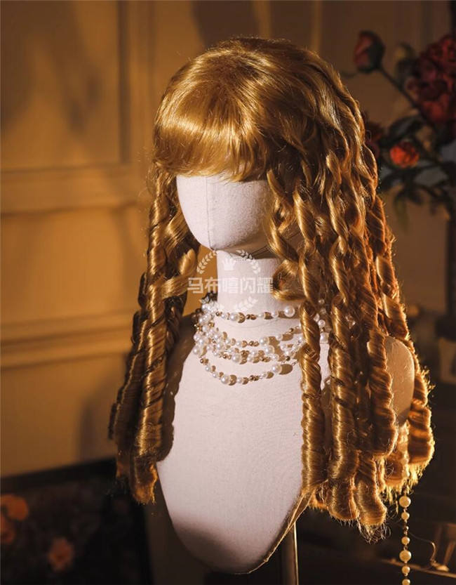 Gorgeous Vintage Roman Curls Lolita Wigs