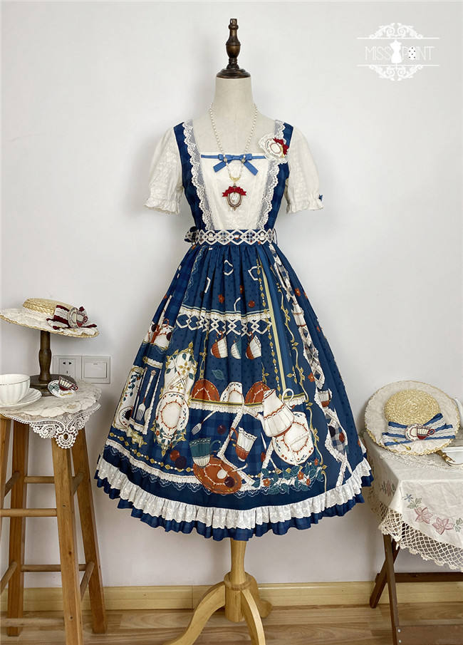 Miss Point Tea Party Daily Wear Lolita One Piece Dress