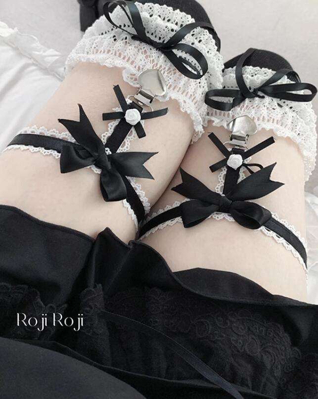 Lace Trim Cotton Sweet Lolita Socks