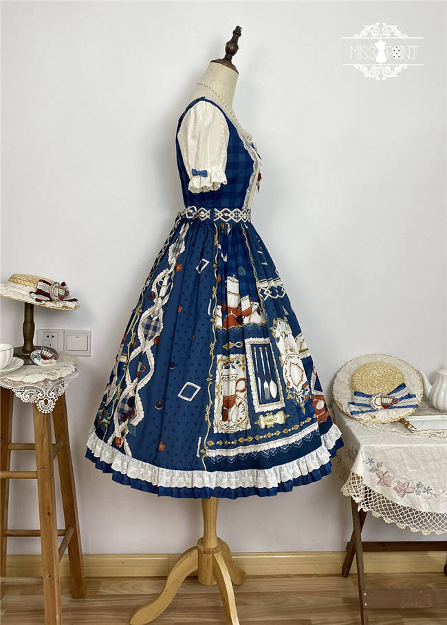 Miss Point Tea Party Daily Wear Lolita One Piece Dress