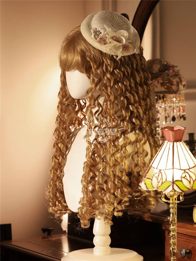 Gorgeous Styling Roman Long Curls Wigs