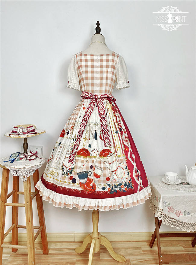 Miss Point Tea Party Daily Wear Lolita One Piece Dress