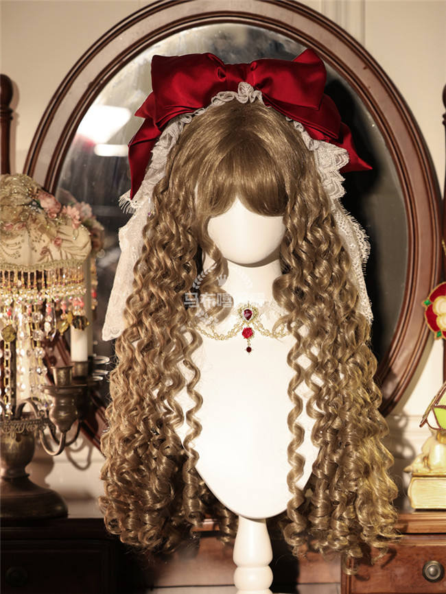 Gorgeous Styling Roman Long Curls Wigs