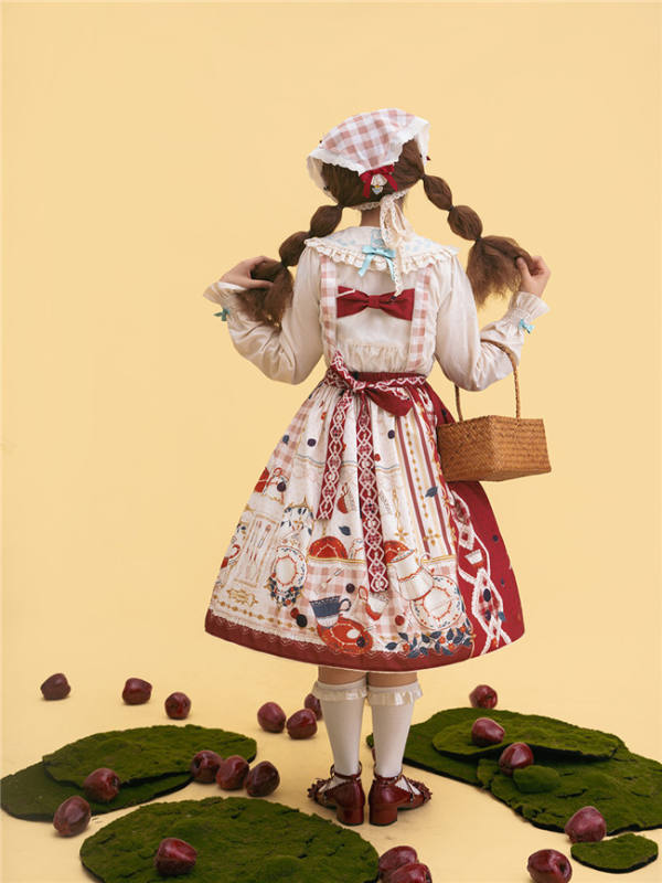 Miss Point Tea Party Daily Wear Lolita Salopette