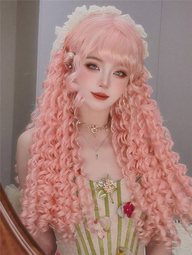 Gorgeous Styling Roman Long Curls Wigs