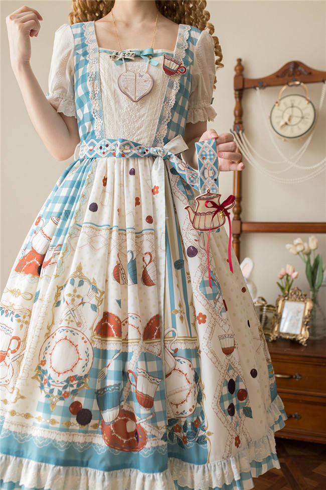 Miss Point Tea Party Daily Wear Lolita One Piece Dress