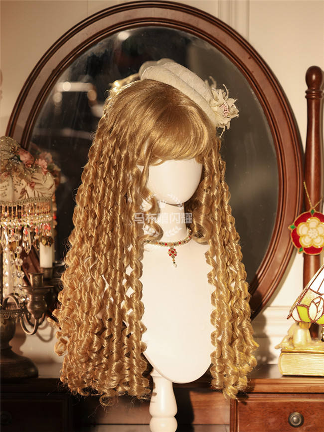 Gorgeous Styling Roman Long Curls Wigs