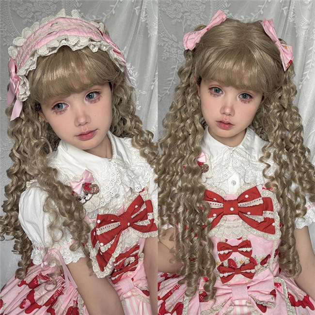 Gorgeous Styling Roman Long Curls Wigs