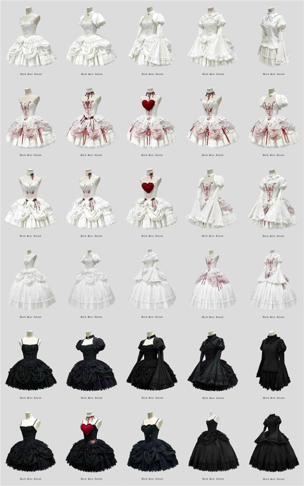 Dark Star Island Moonlight Lolita Jumpers, Skirt, Blouse and Accessories