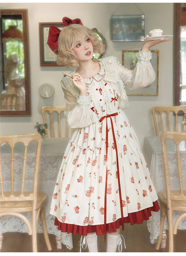 Withpuji Rose Garden Summer Lolita Bolero