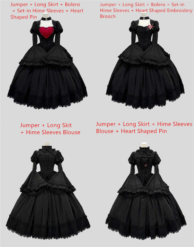 Dark Star Island Moonlight Lolita Jumpers, Skirt, Blouse and Accessories
