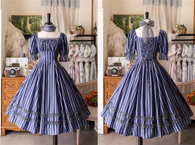 Forest Wardrobe Forest Basket Classic Lolita Dress