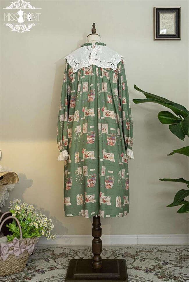 Miss Point Forest Book Loose Babydoll Lolita One Piece