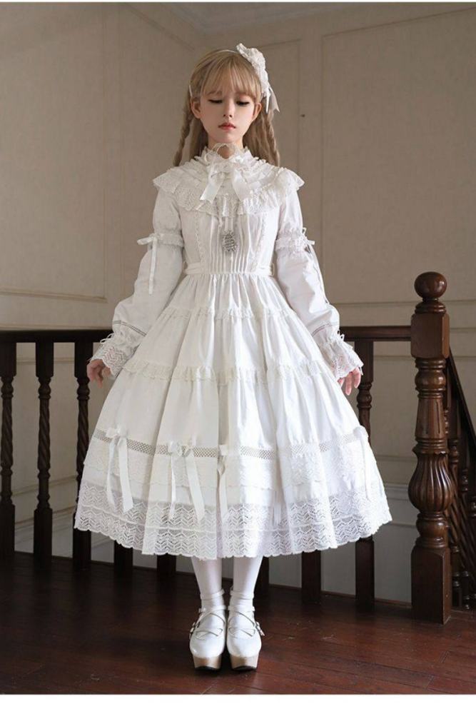 Rose And Neverland ~The Rose of Elberg~ Retro Lolita OP 4 Colors