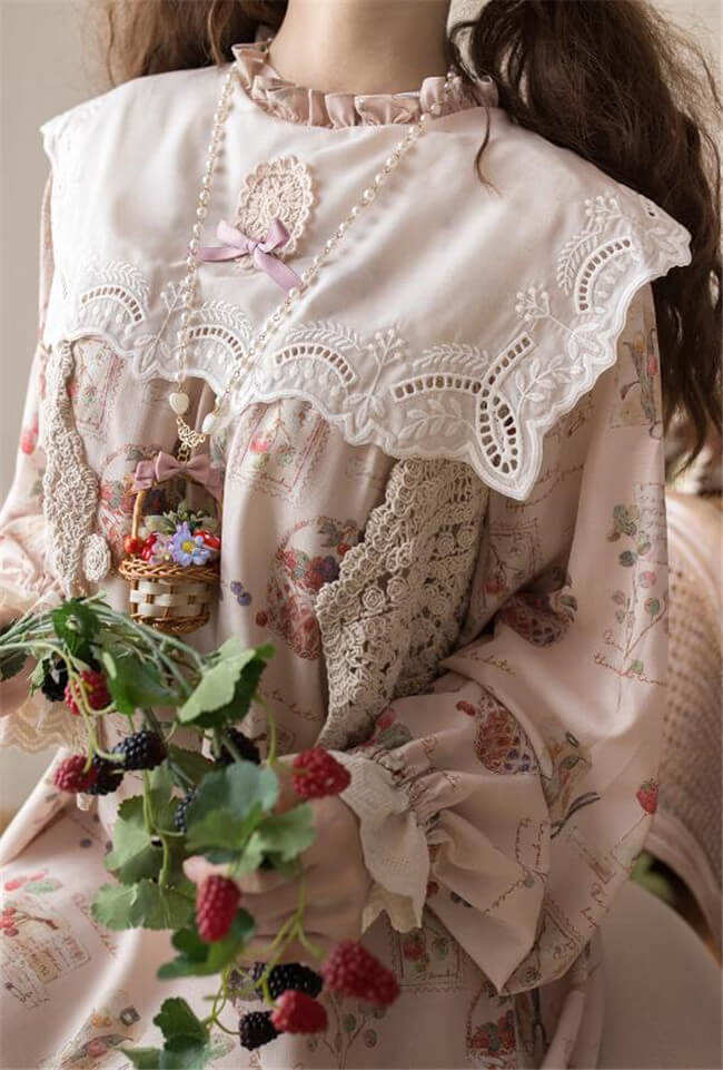 Miss Point Forest Book Loose Babydoll Lolita One Piece