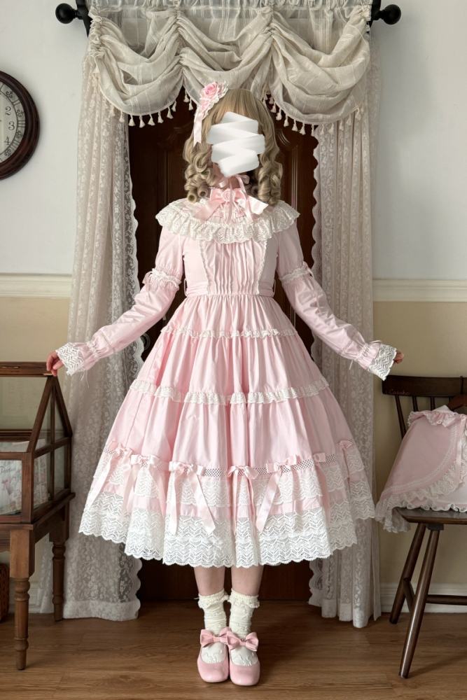 Rose And Neverland ~The Rose of Elberg~ Retro Lolita OP 4 Colors