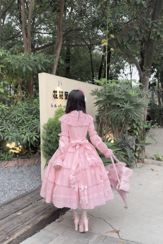 Rose And Neverland ~The Rose of Elberg~ Retro Lolita OP 4 Colors