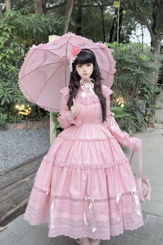 Rose And Neverland ~The Rose of Elberg~ Retro Lolita OP 4 Colors