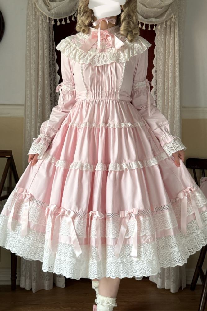 Rose And Neverland ~The Rose of Elberg~ Retro Lolita OP 4 Colors