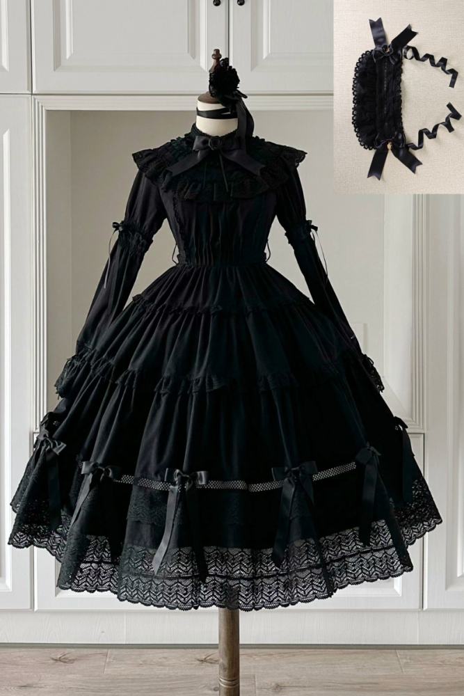Rose And Neverland ~The Rose of Elberg~ Retro Lolita OP 4 Colors