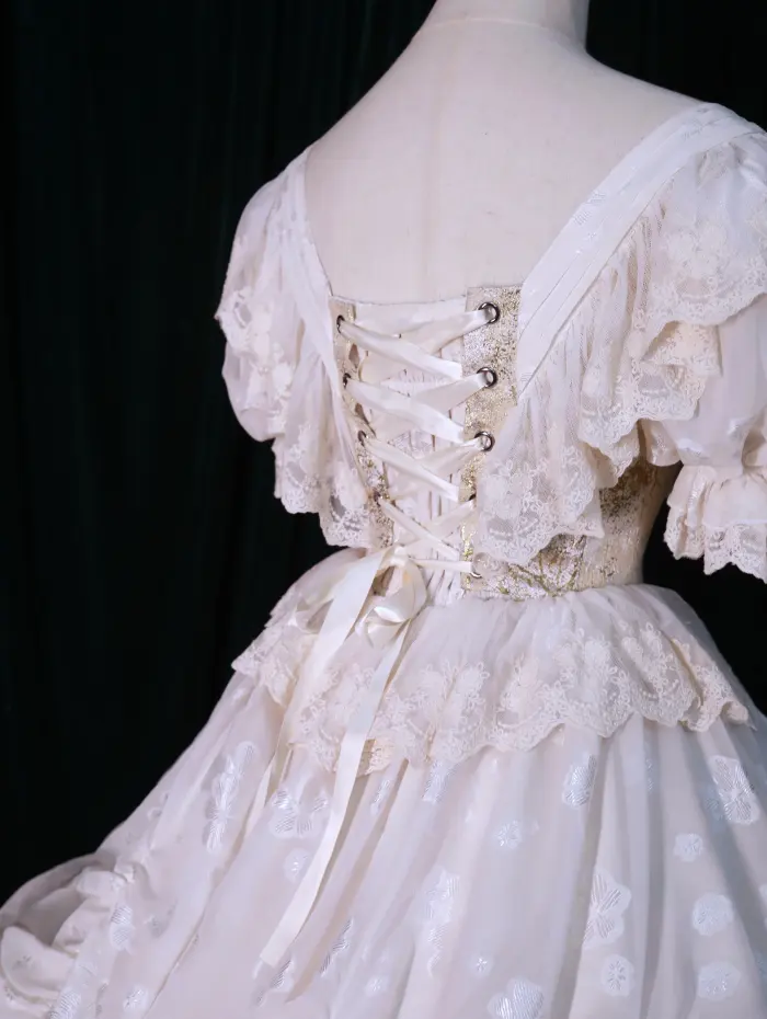 Forest Magic Tea Party Beige Hime Lolita Dress