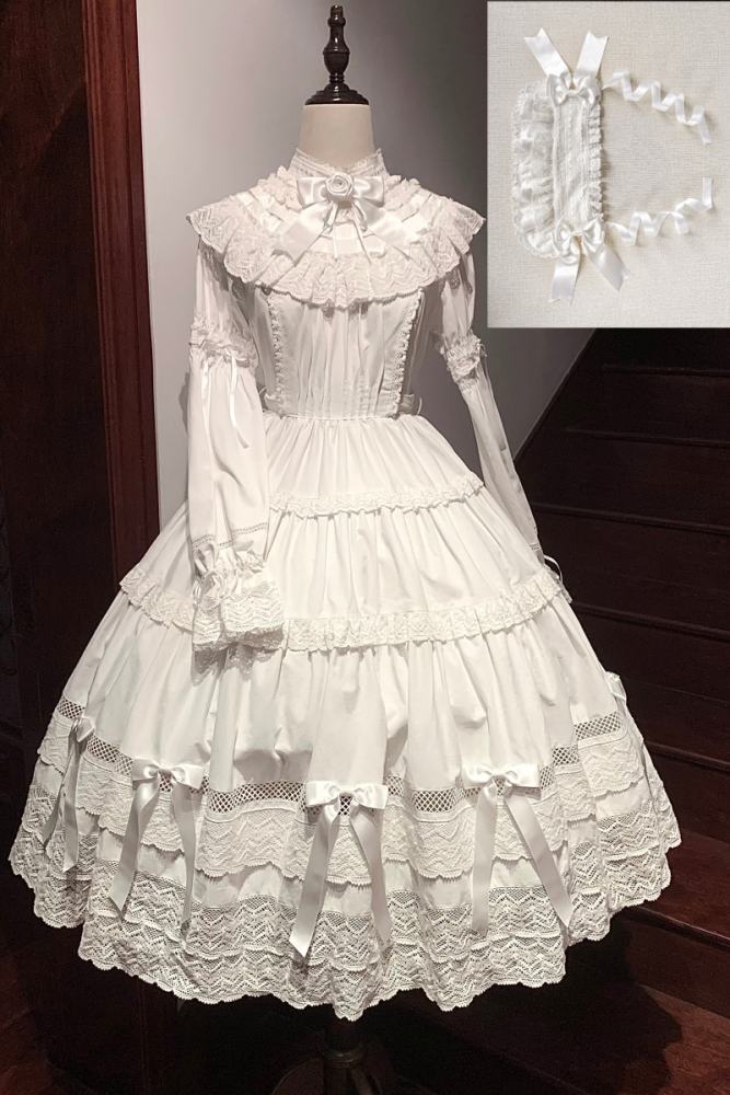 Rose And Neverland ~The Rose of Elberg~ Retro Lolita OP 4 Colors