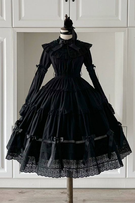 Rose And Neverland ~The Rose of Elberg~ Retro Lolita OP 4 Colors