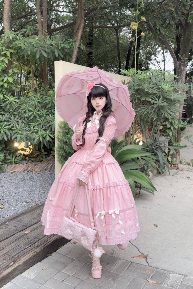 Rose And Neverland ~The Rose of Elberg~ Retro Lolita OP 4 Colors