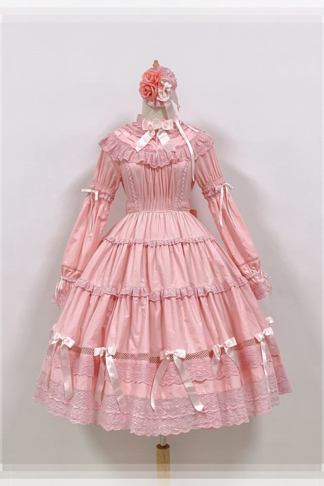 Rose And Neverland ~The Rose of Elberg~ Retro Lolita OP 4 Colors