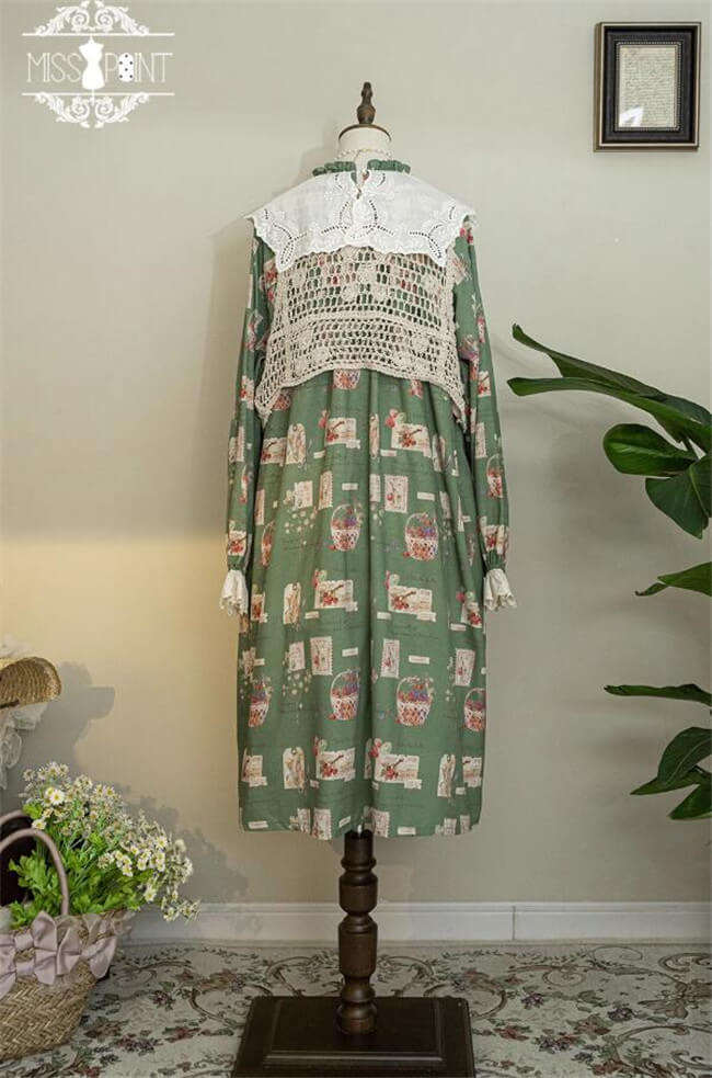 Miss Point Forest Book Loose Babydoll Lolita One Piece