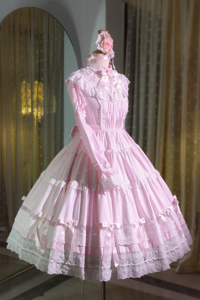 Rose And Neverland ~The Rose of Elberg~ Retro Lolita OP 4 Colors