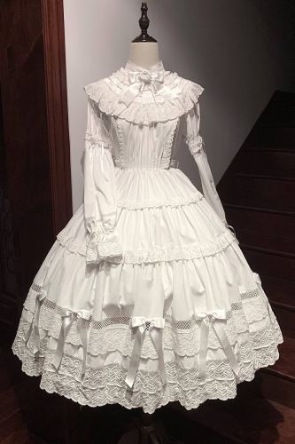 Rose And Neverland ~The Rose of Elberg~ Retro Lolita OP 4 Colors